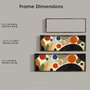 Wallity Pintura Decorativa EMR003 Multicolor
